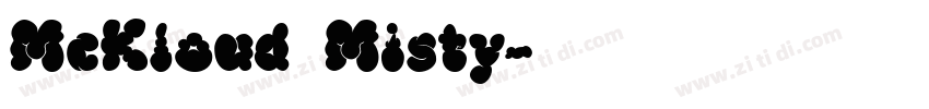 McKloud Misty字体转换